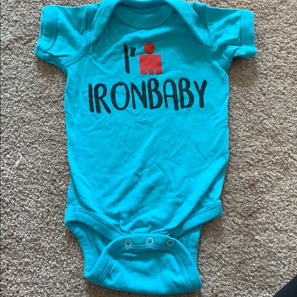 Baby blue onesie